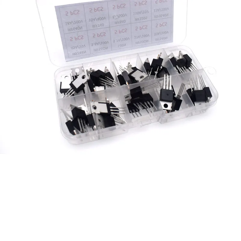 50Pcs 10 Types Mosf…