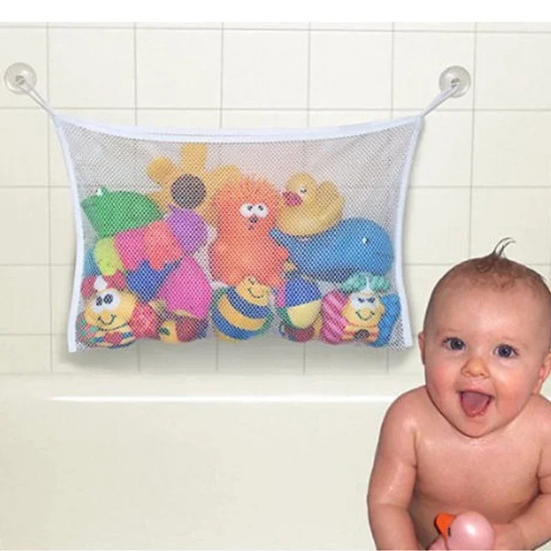 Baby Dusche Spielzeug Nette Ente Frosch Net Spielzeug Lagerung Tasche Starken Saugnapf Baby Dusche Spiel Tasche Badezimmer Organizer Wasser Spielzeug – Detail 15