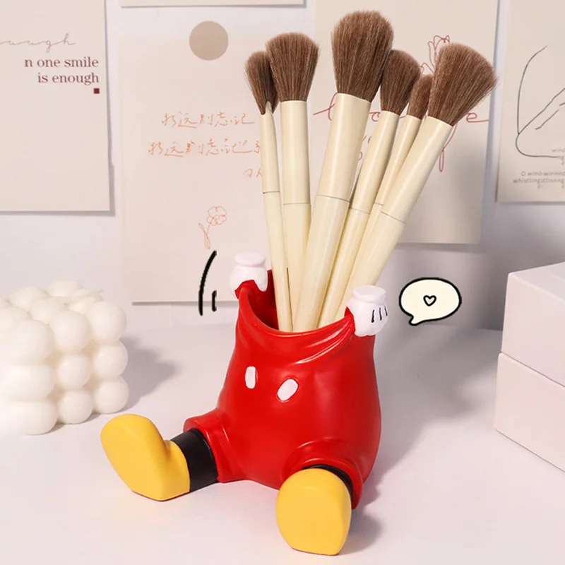 Creative Boot Shape Makeup Brushes Boxes Multi-purpose Pencil Holder Desktop Sundries Storage Box Organizer Home Decoration