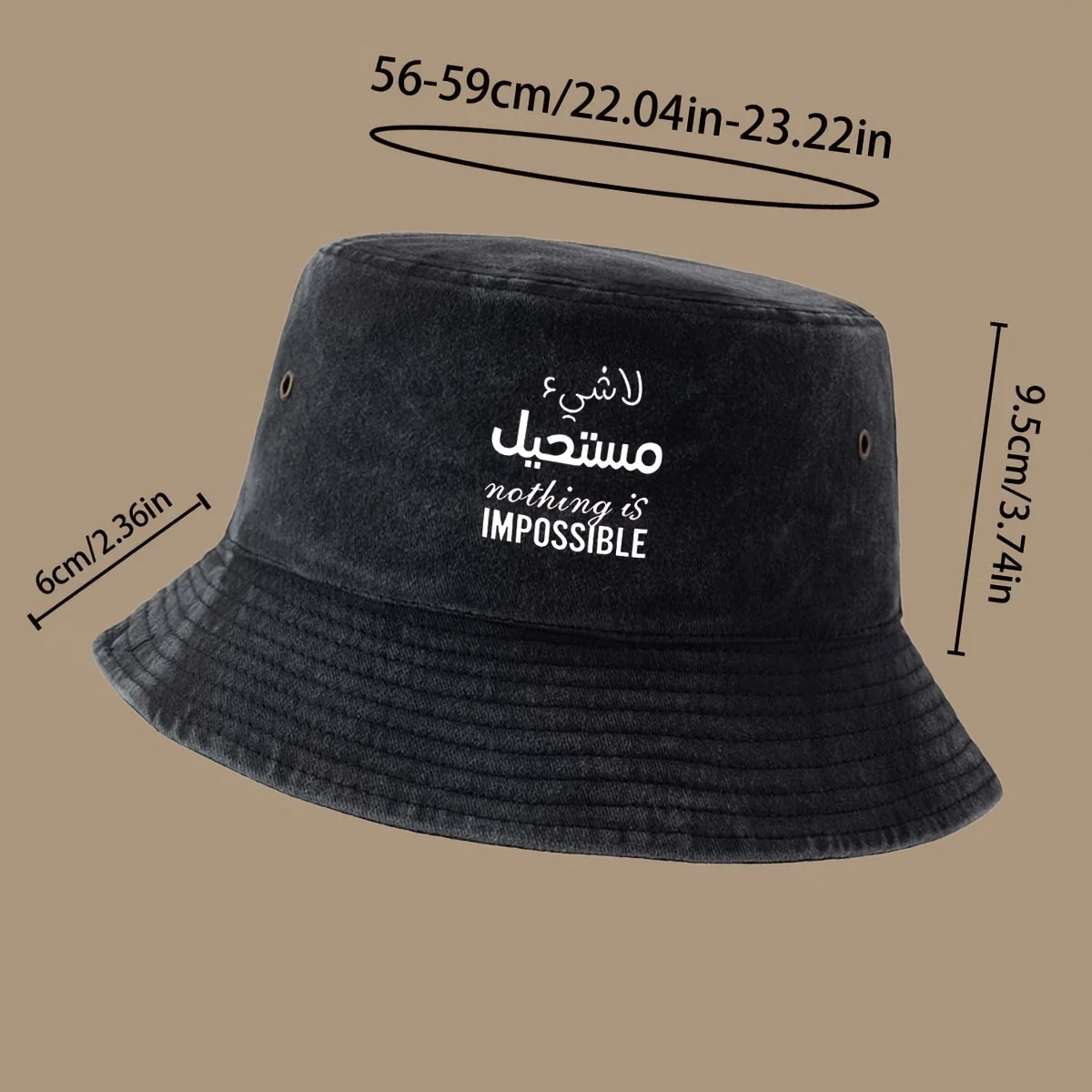 Men' & Women' Fishing Bucket Hat with 