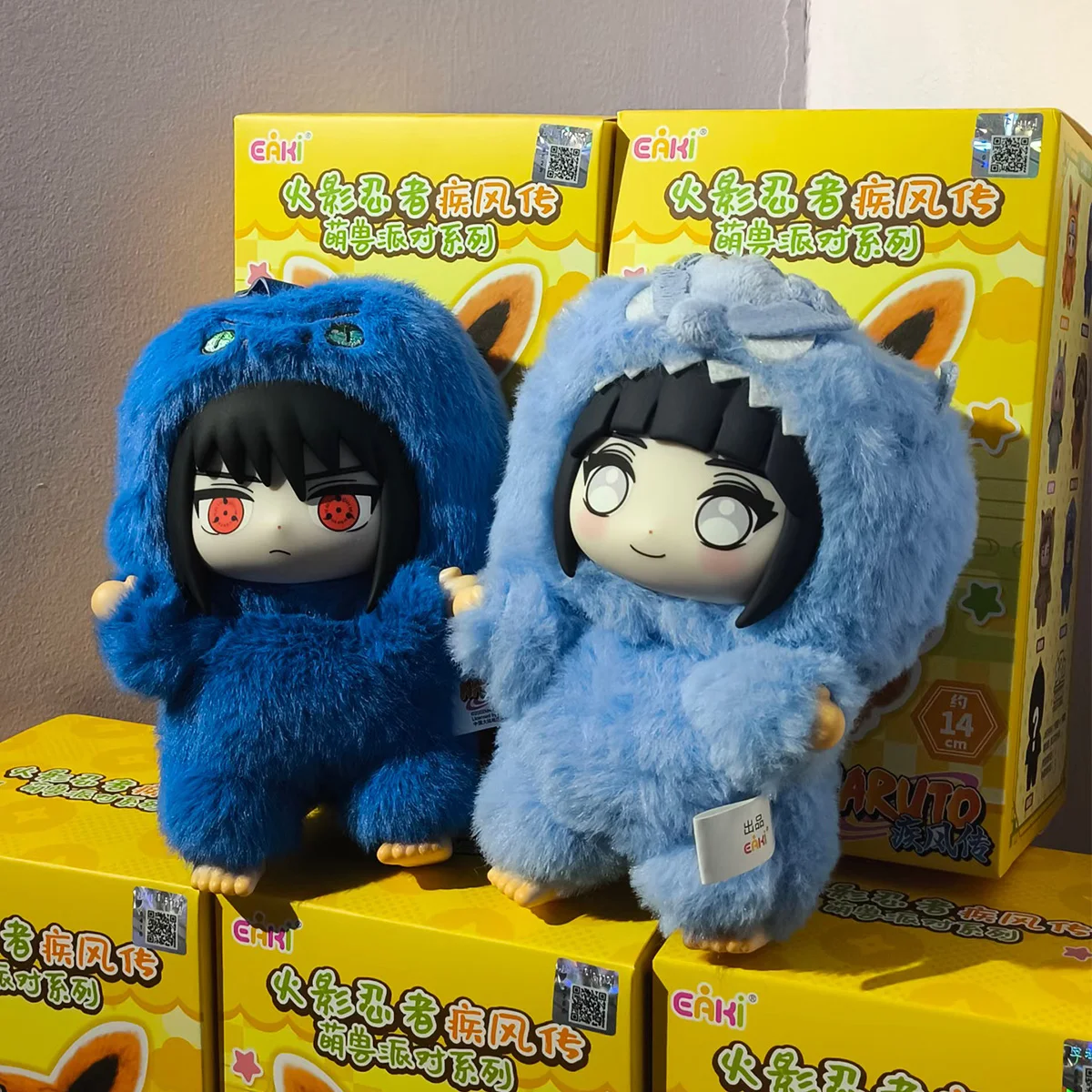 Bandai Naruto Shippuden Blind Box Figur – handgefertigtes gefülltes Plüsch-Ornament-Spielzeug für Sammlung und Geschenke