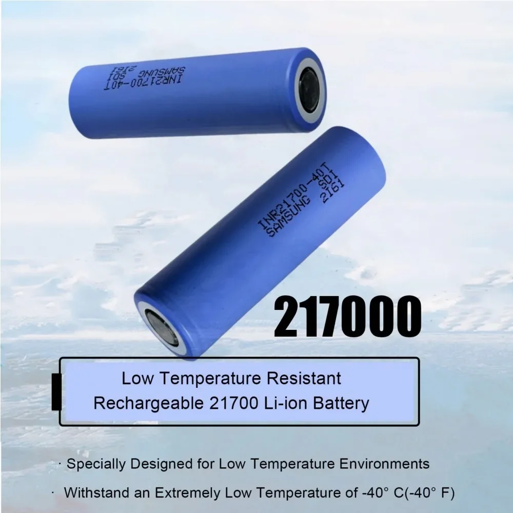 Original ICR21700 10C Rechargeable 4000mAh Lithium Battery 3.7V High Current Screwdriver Battery