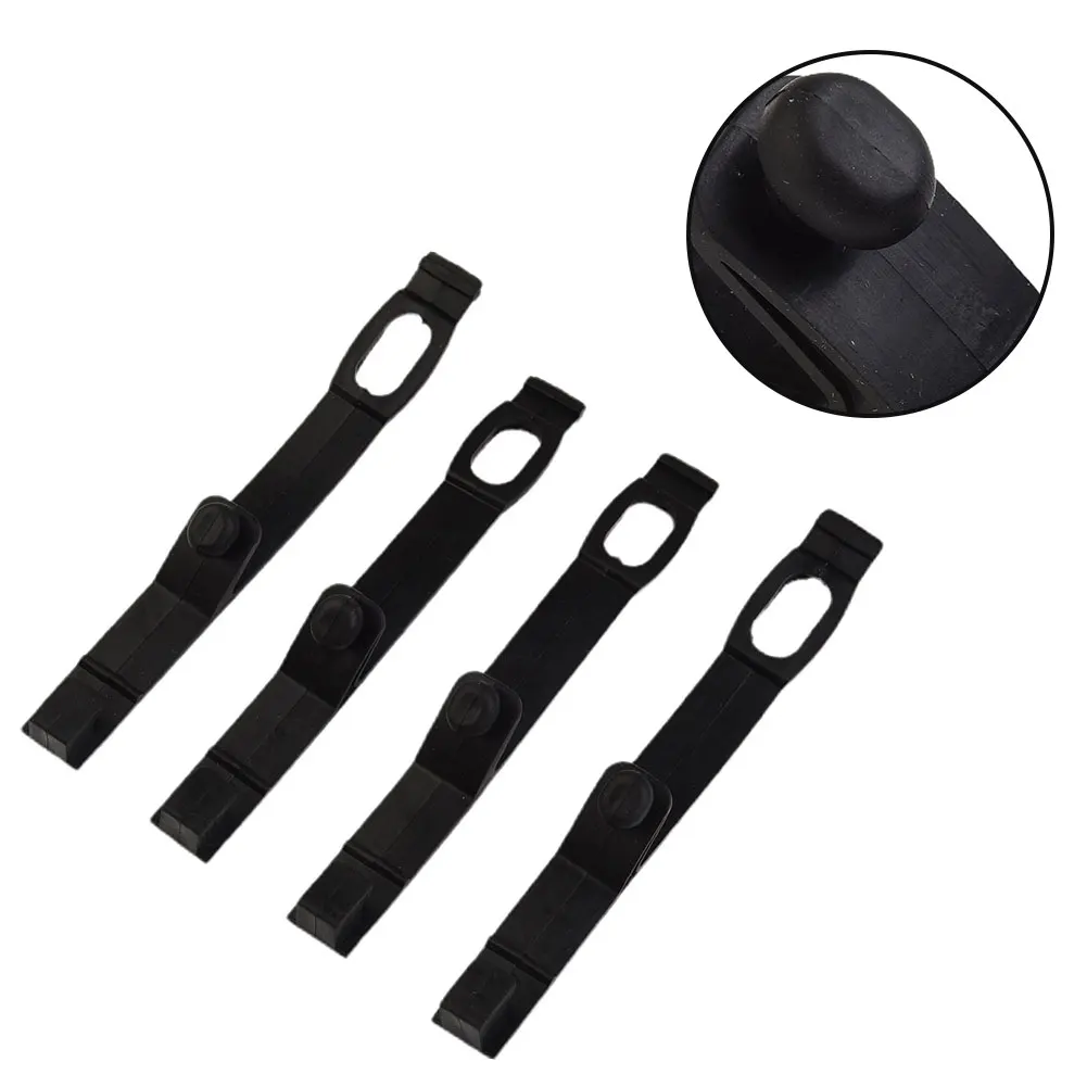 4pcs Rubber Straps Headlight Black Strap Brackets Straps Equipment Fairing Headlamp Motorcycle 4pcs/Set Replacement