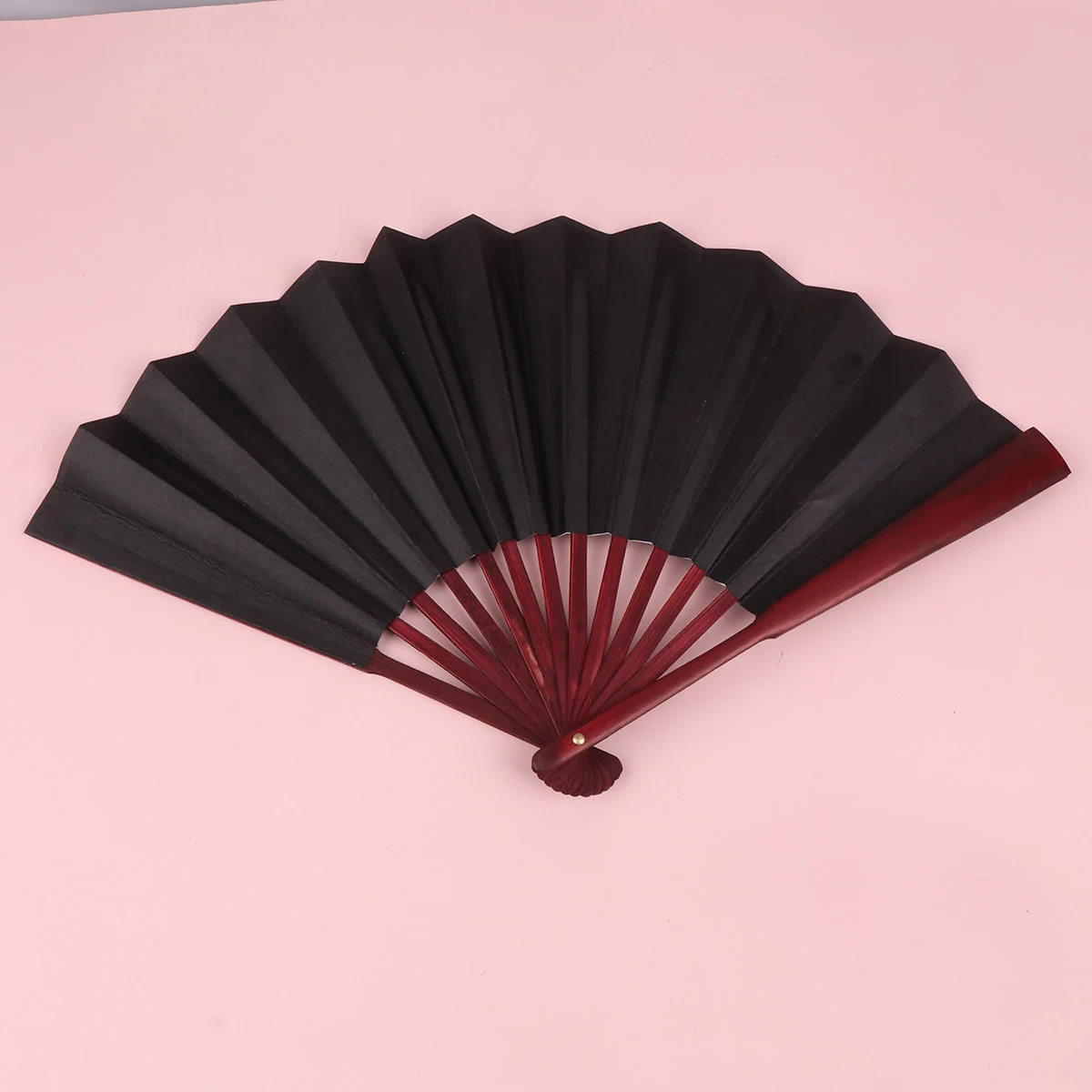 Éventails portables pliables de Style chinois pour femmes, 2 pièces, tissu vierge, refroidissement portatif, décor de mariage, cadeaux spéciaux