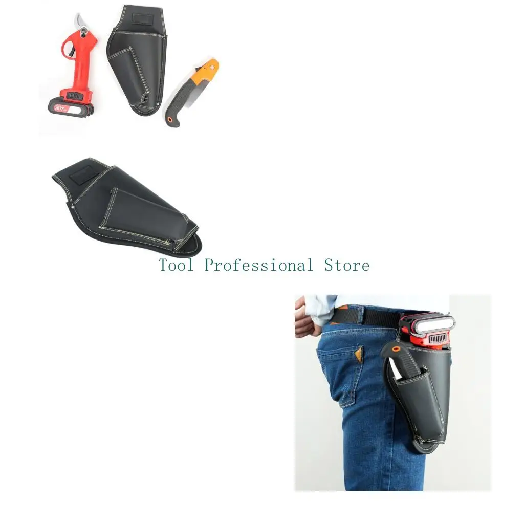 57QF Professional Horticulture Tool Carry Waist Pack In Synthetic Leather Storage