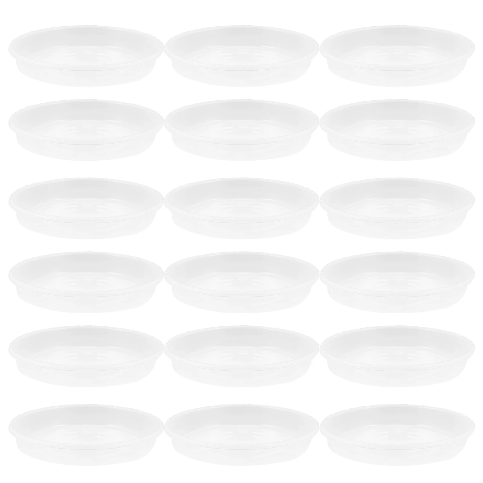 

30 Pcs Plastic Drip Tray Indoor Plant Pots Flowerpot Base Drainage Bottom Saucers Planter Watering Trays