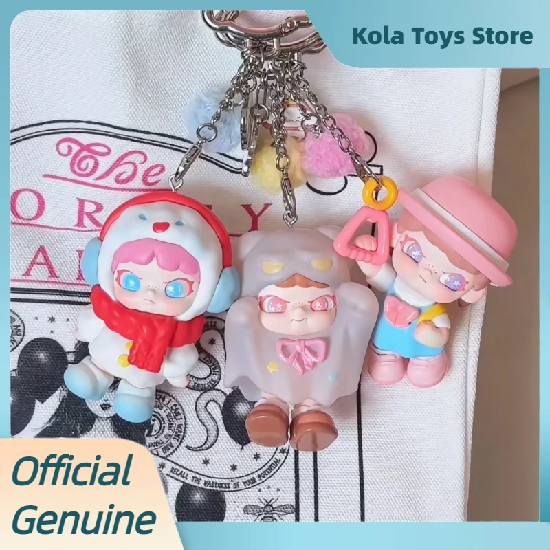 

Genuine Baby Dora Little Time Series Blind Box Cute Mini Keychain Figure Doll Desktop Ornament Toys Mystery Box Bag Pendant Gift