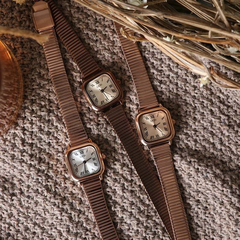 

NewLuxury Square Quartz Watch For Women Perfect For Students And Students A Stylish Quartz Wristwatch And A Great Gift For Women