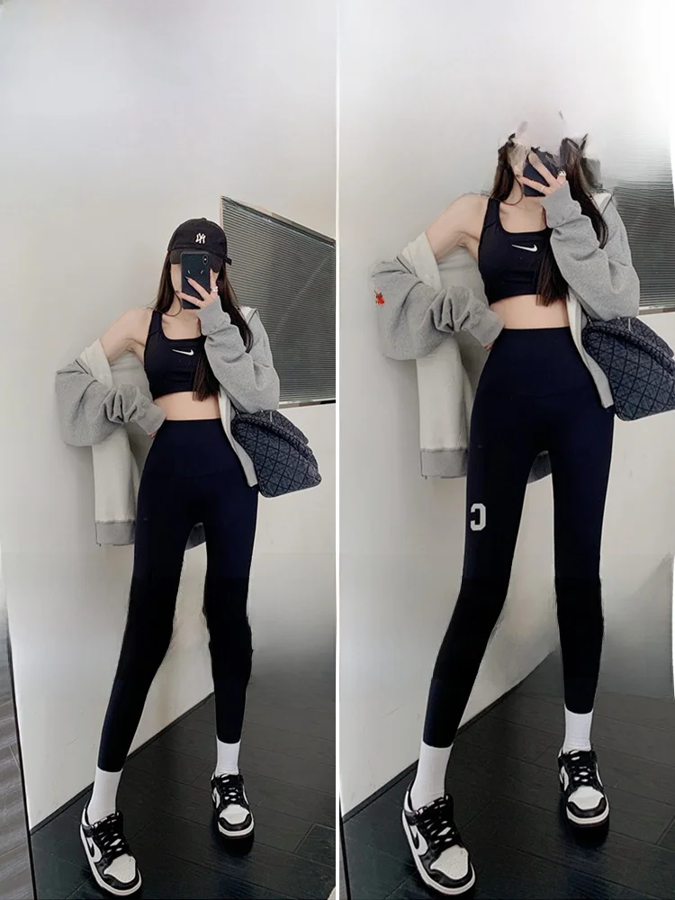 سراويل يوجا نسائية من arkskin Eighteen، سراويل ضيقة للتنحيف، سراويل كريون للربيع والخريف، سراويل من قماش النايلون