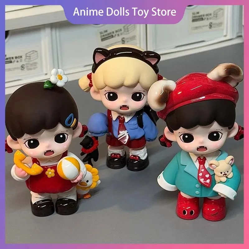 

Подлинная детская безлопая коробка Cloudess Is Justice, серия мультяшных фигурок, милая модель игрушки, настольный орнамент, коллекция, подарок