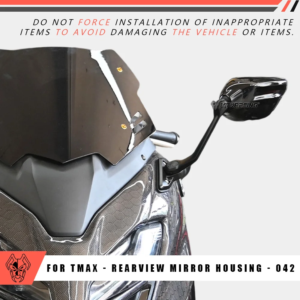 

MTKRACING Mirrors Protect Cover For YAMAHA TMAX 560 22-24 Rear View Mirror Protective Cover Waterproof Motorcycle Accessories