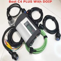 Top MB STAR C4 PLUS DOIP OBD2 Diagnosis Tool SD Connect Multiplexer V2024.10 With DTS Monaco Vediamo for Benz Car/TrucK/VAN/Bus