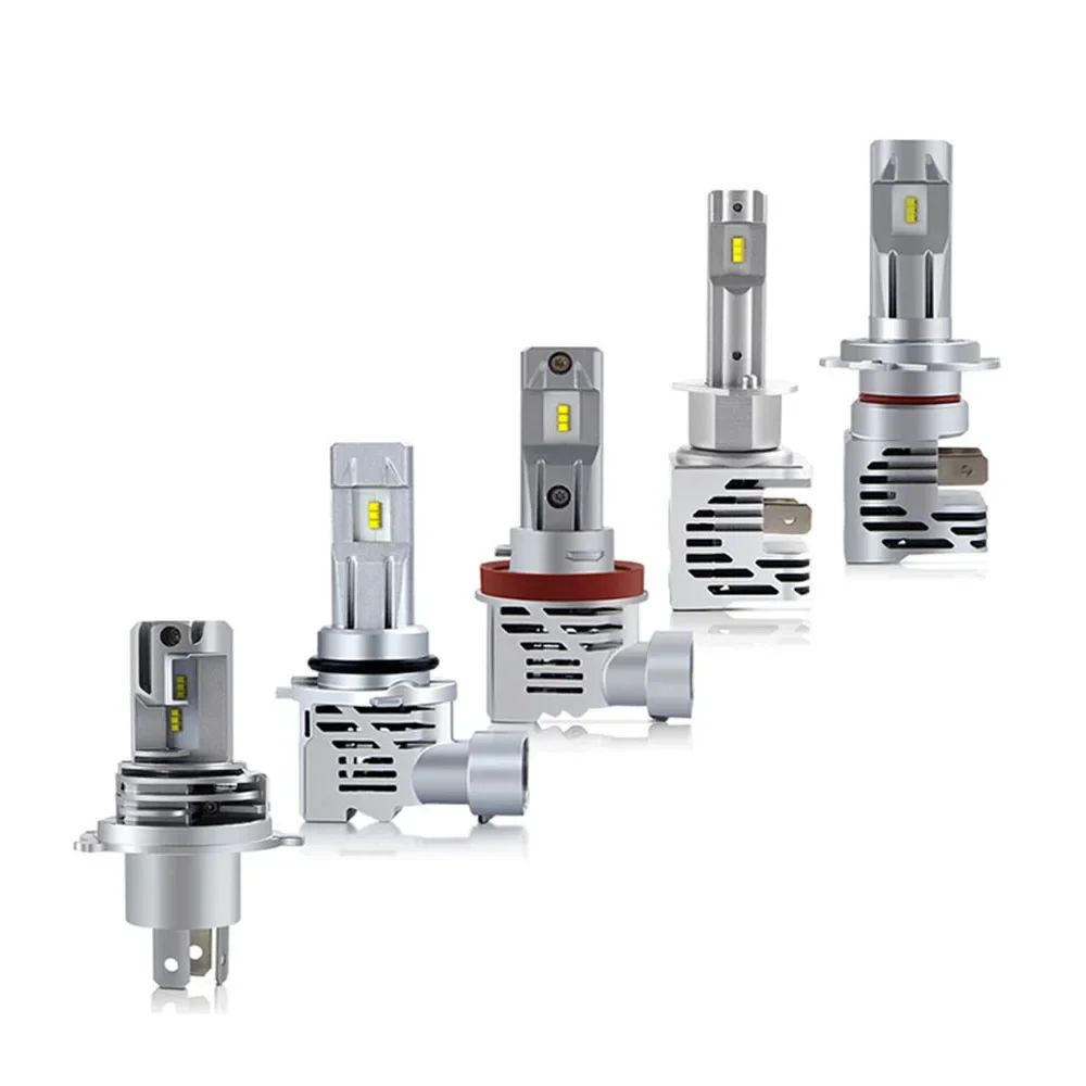 TCYATO M3led car headlights through-hole integrated car led headlights h7h4 H11 fog lights white light