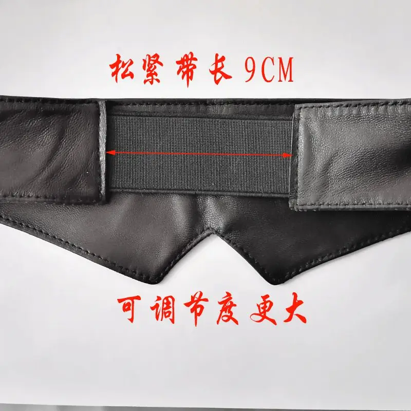 Jujutsu Kaisen merchandise Gojo Satoru eye mask cosplay prop, black napping light-blocking stretch eye mask, thick view 3