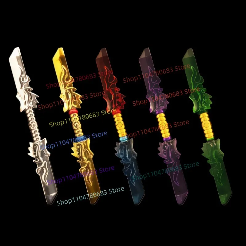 ตัวต่อ MOC แบบใส มีดสองด้าน ชุดประกอบ อุปกรณ์เสริม โมเดลจิ๋ว ของตกแต่ง อนิเมะ ทีวี ของเล่น ของขวัญ