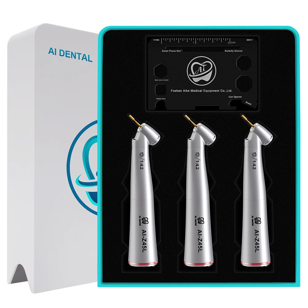 Dental S3 Series contrangolo a bassa velocità contro la fibra ottica odontoiatria LED micromotore strumenti di lucidatura regalo dentista