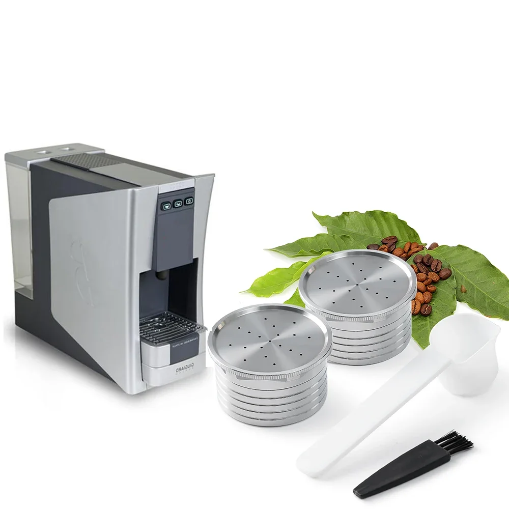 Reusable 304 Stainless Steel Coffee Capsule for Essse Caffe-S.12 Espresso Machine - Rich in Cream, Durable & Eco-Friendly
