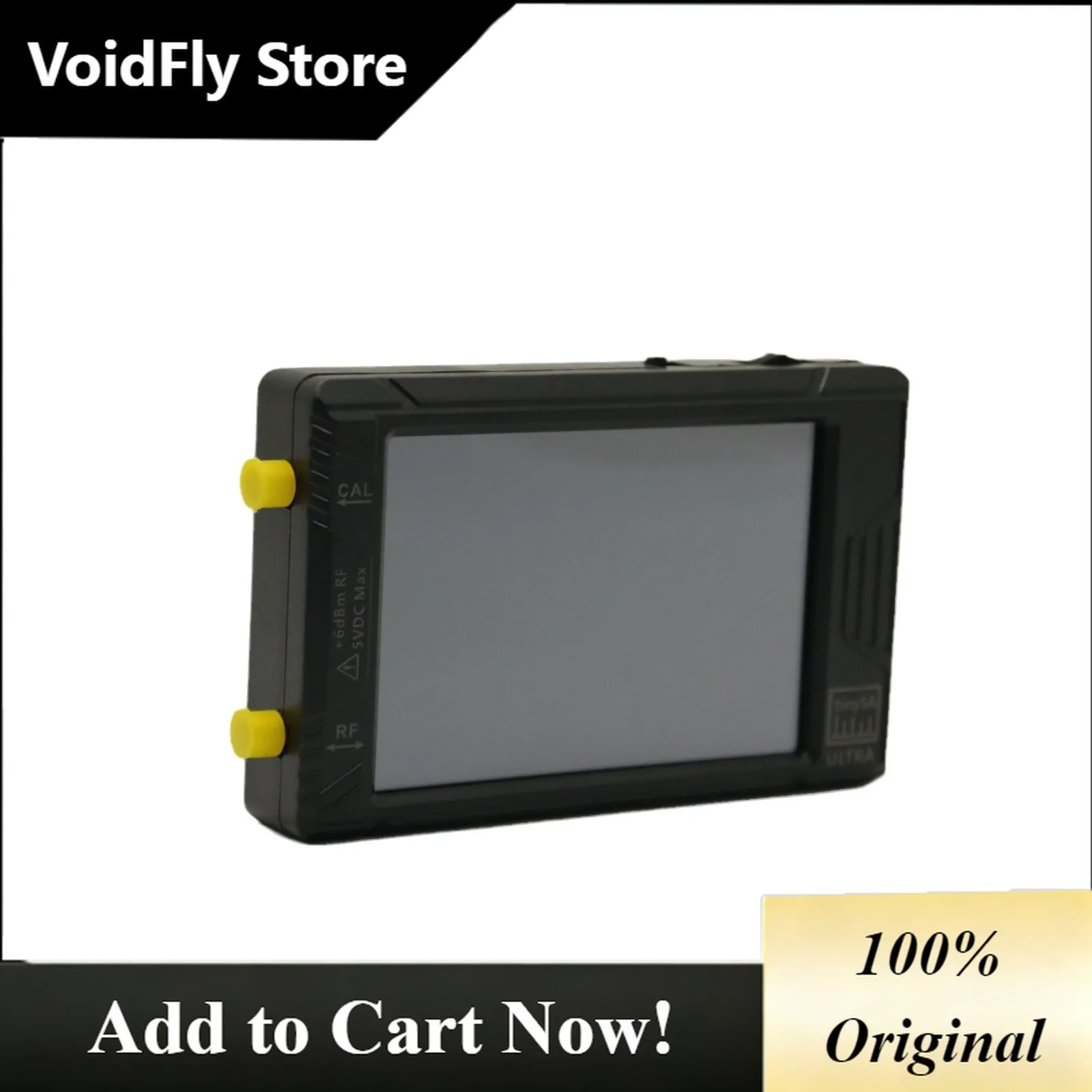 VoidFly TinySA Ultra Plus Spectrum Analyzer 100K 5 4GHz Handheld For Drone Signal Detection