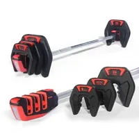 Unisex Adjustable Barbell Set Pu Barbell 20kg Barbell Weight Set Dumbbell Set for Body massage