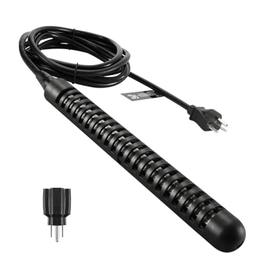 

240V 3000W Titanium Immersion Bathtub and Swimming Pool Water Heater, NEMA 6-15P Plug, Fully Submersible Portable Electric Heat