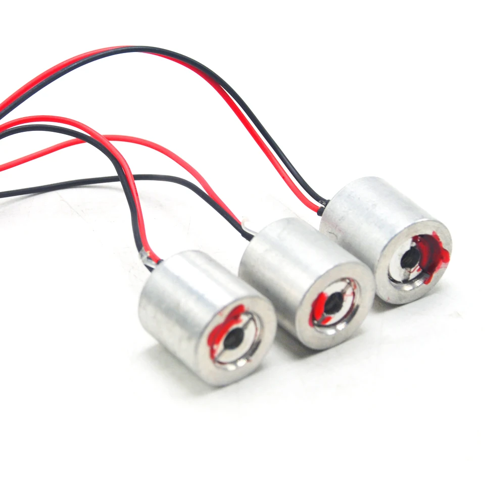 Dot 405nm/450nm/520nm/532nm/650nm Laser Module DIY Flashlight Stage Lighting Lab Industrial Equipment
