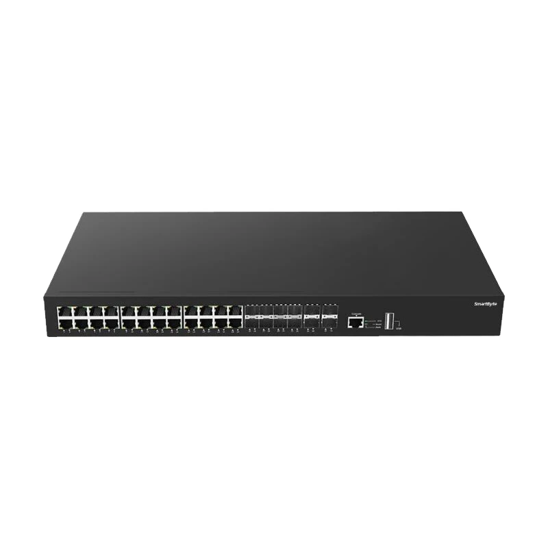 Hot Selling Enhanced Core Convergence Optical Managed Switch 16 Port 1000M RJ45 8Port Combo 4SFP Ten Gigabit Network Switch