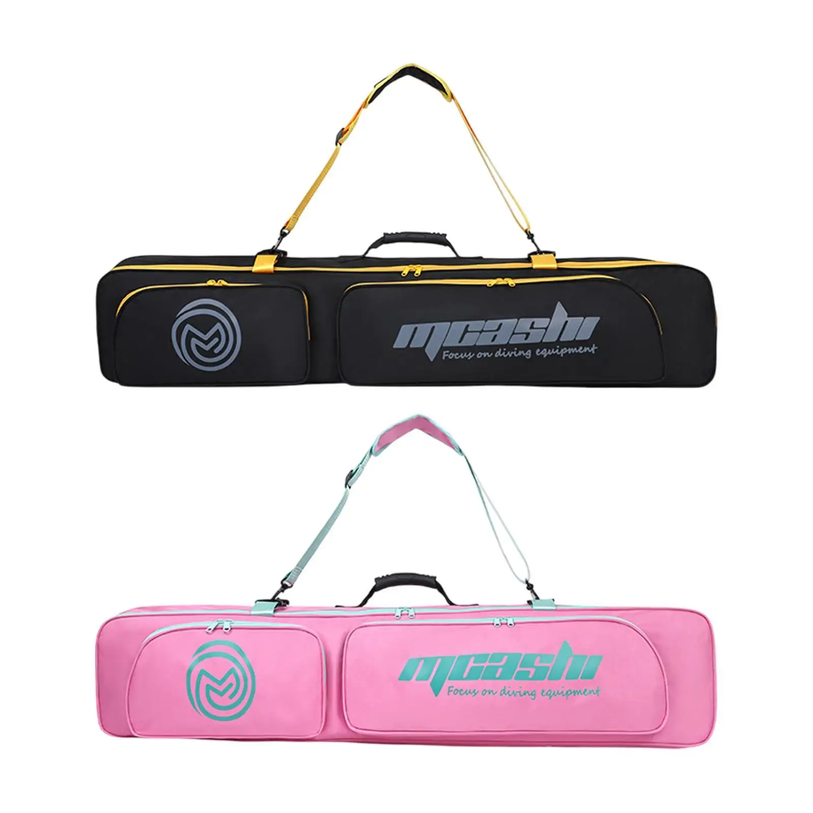 

Long Fins Bag Handbag Adjustable Shoulder Strap Heavy Duty Can Store Diving