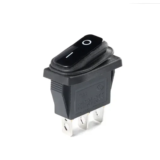 

15A 250V AC Rocker Switch KCD3 Switch ON-OFF 2-position 3-pin Power Boat Switch with LED