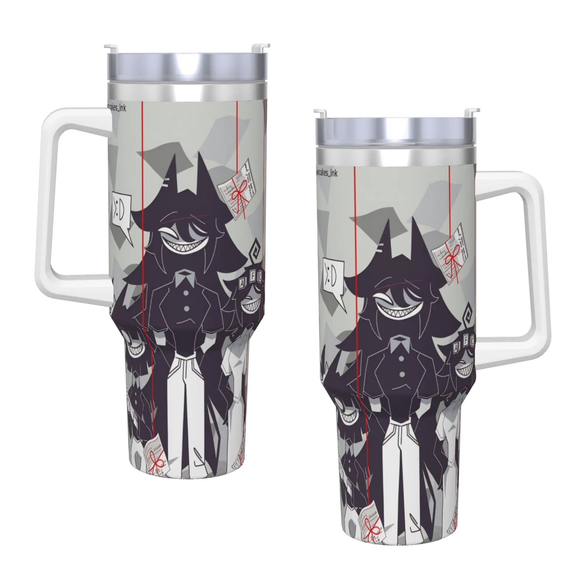 FPE F-Fundamental P-Paper E-Education Stainless Steel Tumbler  Travelist Car Mugs Large Thermal Cold Drink Milk Tea Water Bottle