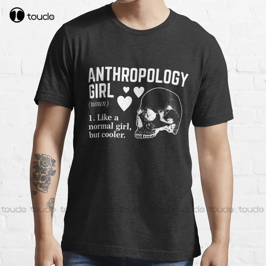 Anthropology Girl, Like A Normal Girl, But Cooler T-Shirt Womens Sweatshirt O-Neck Streetwear Oversized Men Tee Shirts Xs-5Xl