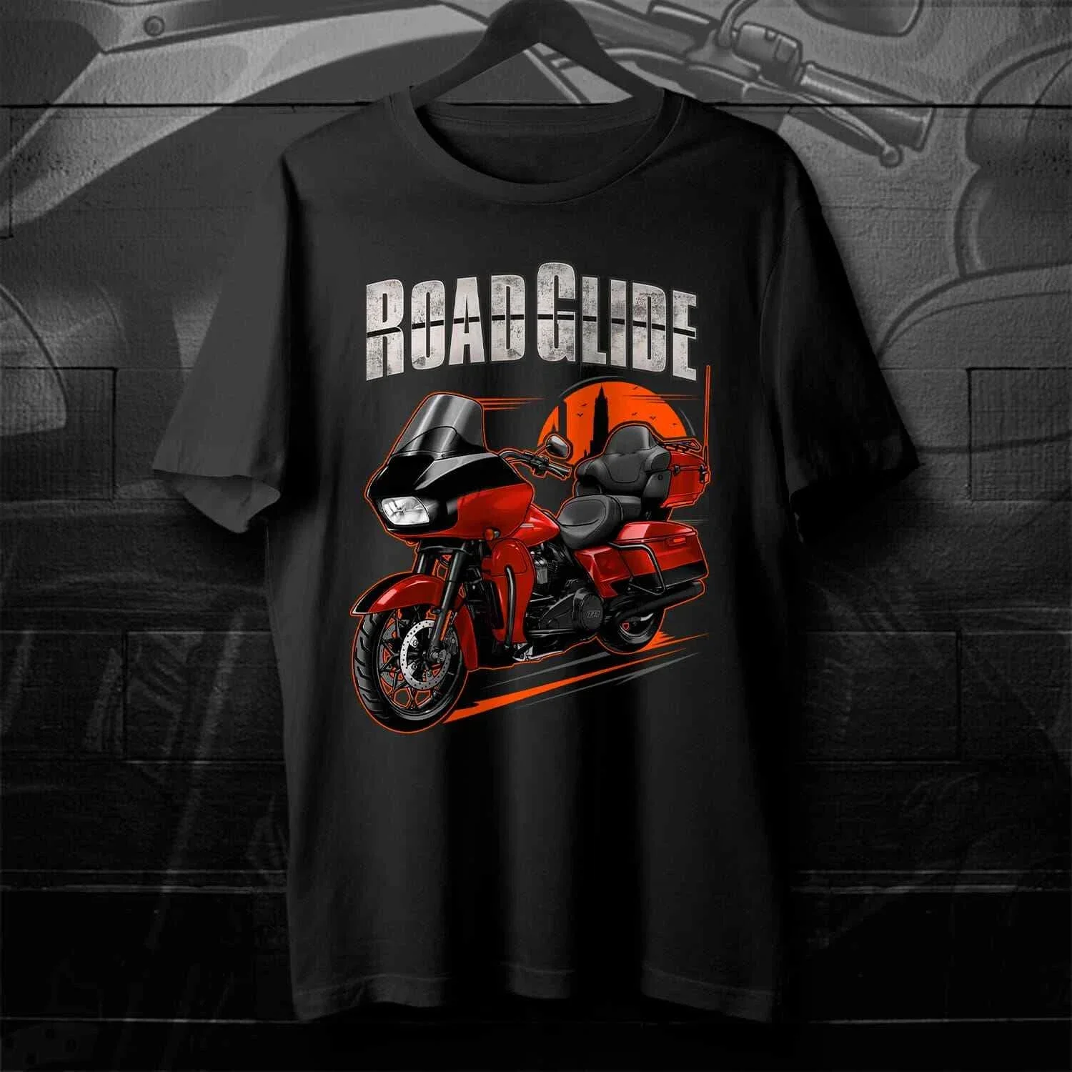 

2025 Man T shirt 100% Cotton Road Glide Limited 2024 Cobra Motorcycle T-shirt fashion T shirt Streetwear