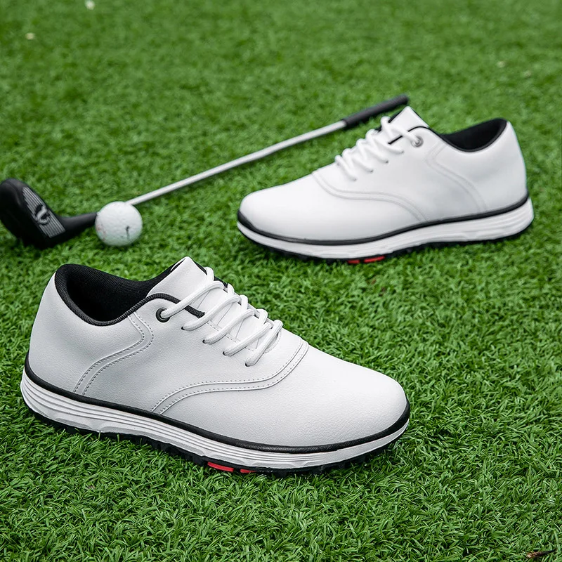 2024 Marke profession elle Herren Golfs chuhe Größe 39-47 schwarz-weiß dingless Golf Sneakers Herren Gras rutsch feste Wanderschuhe