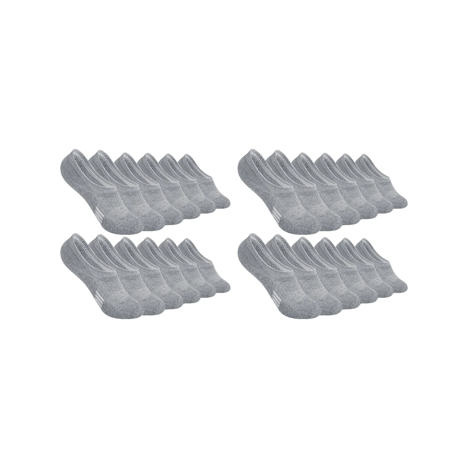 7 sets of solid color socks, including gray/military green/six-color mixed/white/black/skin/pink, unisex breathable boat socks
