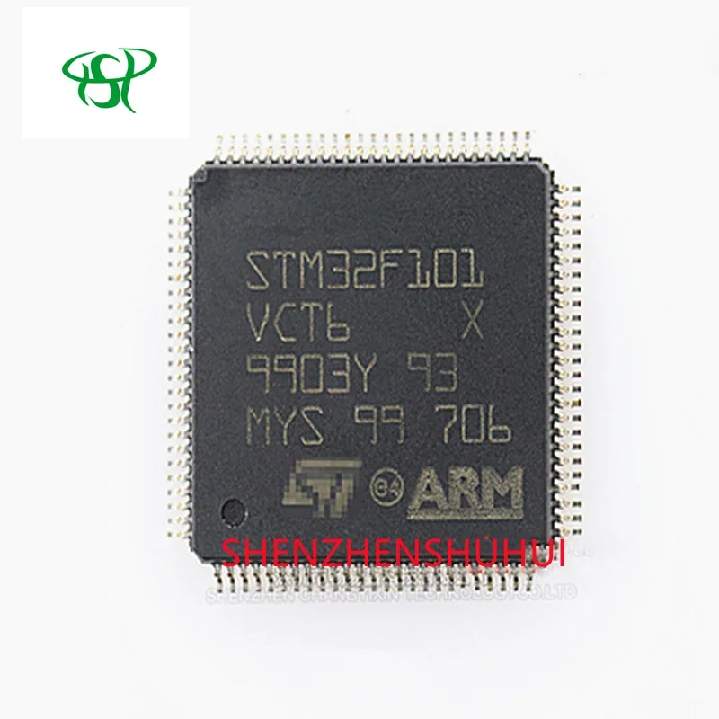 5pcs STM32F101VCT6 STM32F101 VCT6 LQFP-100 32-bit microcontroller MCU single chip