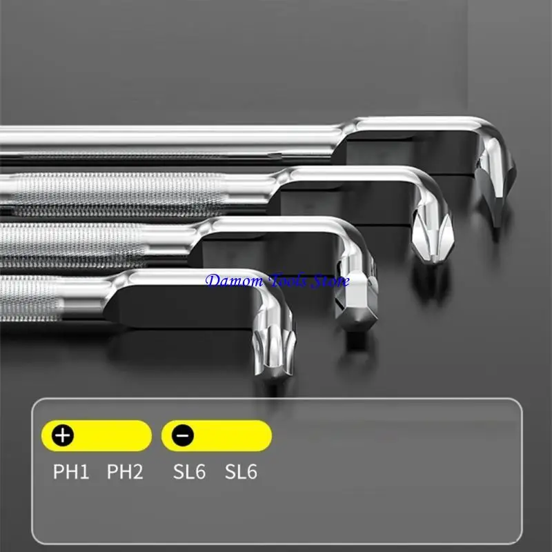 

57BE L-Type Extended L-Shaped 90 Degree Screwdriver Strong Magnetism