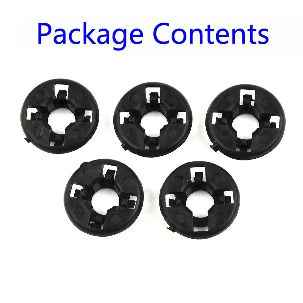 

5 pcs ABS Black Plastic Hood Support Prop Rod Grommet Fit For Toyota Corolla Matrix Tacoma Scion XA XB Prop Rod Grommet Parts