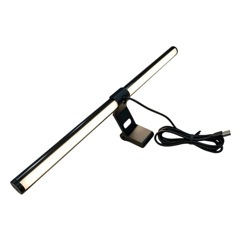 LED Monitor Light Hanging Desk Lamp Touchable Dimming Eye Friendly for Work Gaming Eye Protective Computer Desk