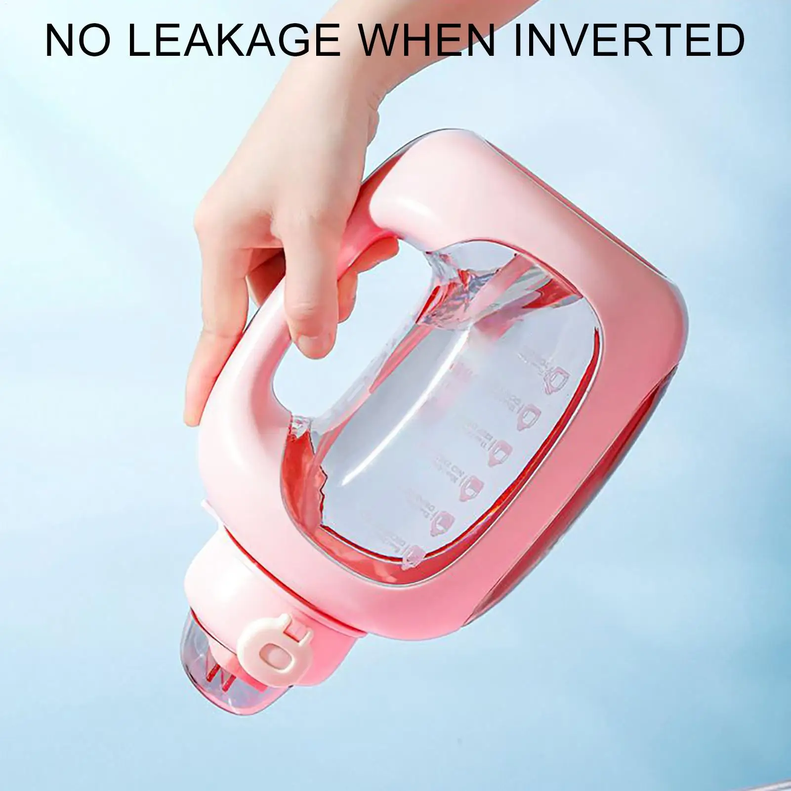 

Sports Water Bottle 1500ml Portable Fitness Cup Sports Jug Cup For Travel Fitness Hiking Cycling Gym Outdoors Beach School