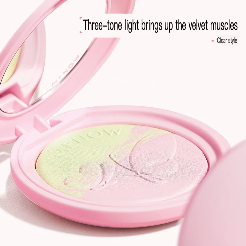 Meno Powder My Powder Compact Oil-control Long-lasting Sweat-proof Loose Setting Powder for Oily Skin Honey Powder