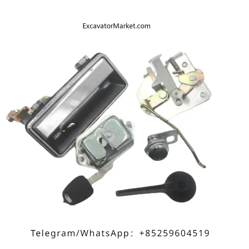 for Takeuchi 55/60/75/135/150/155/175/160 Cab Door Lock Assembly 1SET Excavator Part Suitable