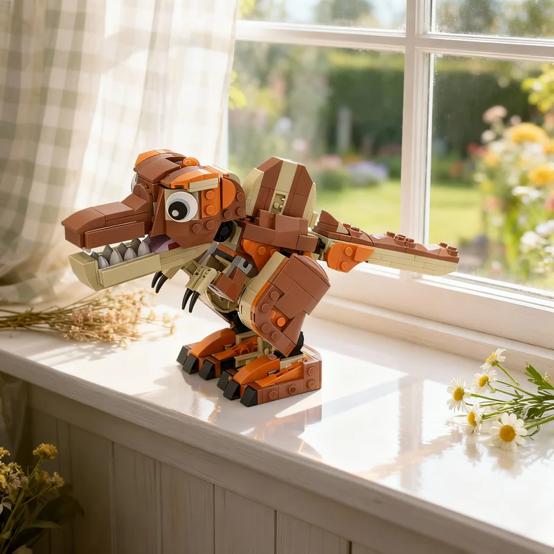 

Набор строительных блоков MOC «Спинозавр» (324 детали), модель Юрского периода, подарок для самостоятельной сборки, креативный коллекционный декор для дома и офиса, премиум-класс для взрослых и детей