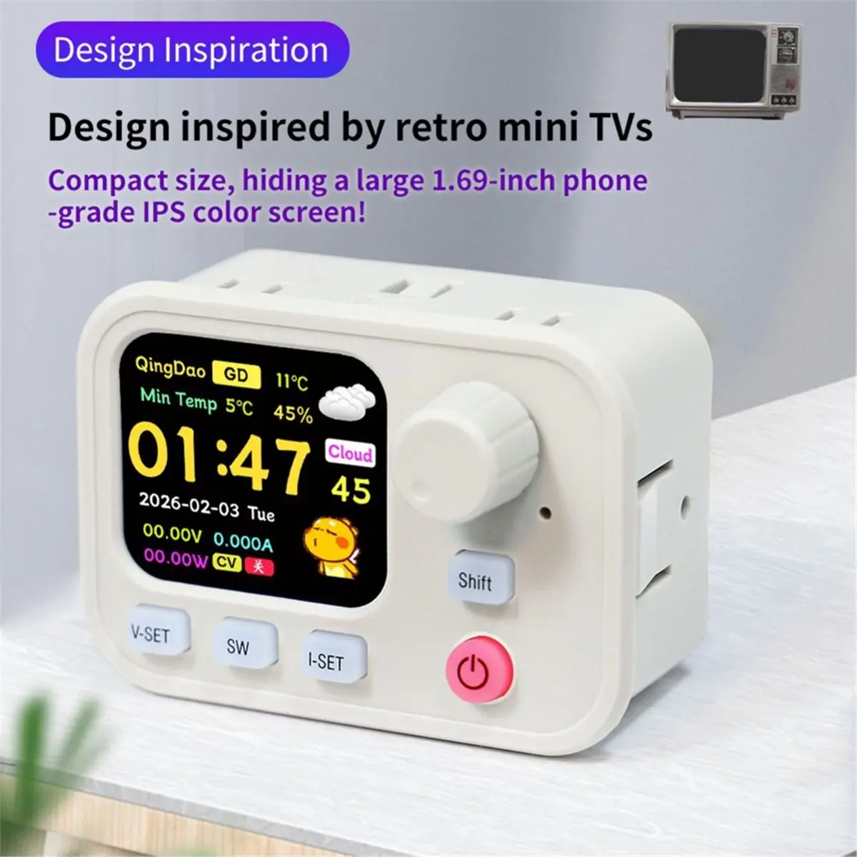 L70A XY6509W DC Step-Down Power Supply 65V 9A 585W Digital Step-Down Converter WiFi Bluetooth MPPT IPS Color Screen