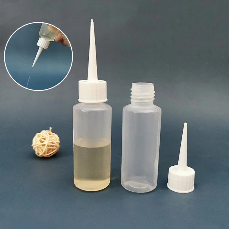 

Empty Glue Bottle With Needle DIY Craft Precision Tip Applicator Bottle Tip Mouth Bottle Glue Bottle Squeeze Bottle