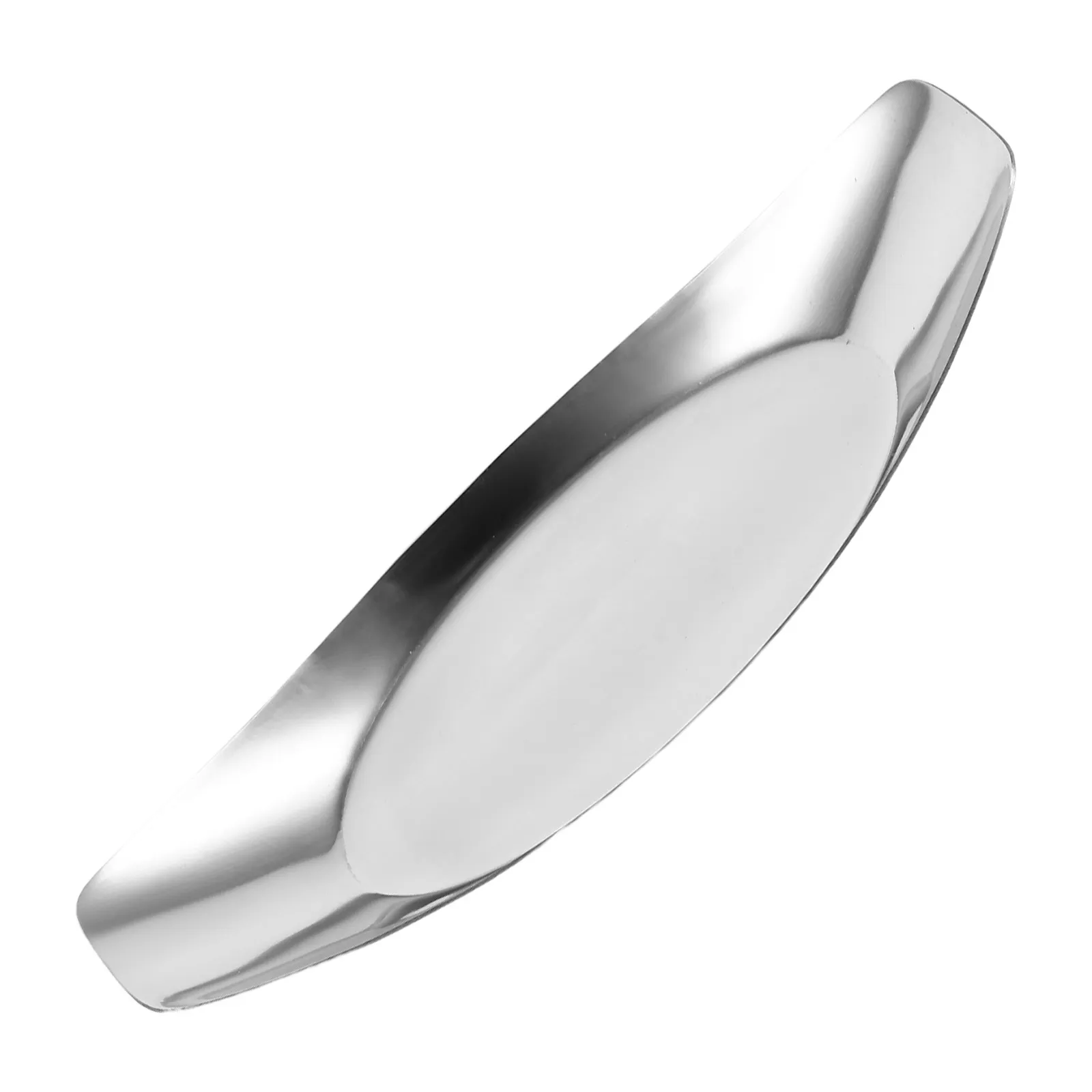 Stainless Steel Napkin Tray Unique Boat Design Snack Holder for Dining Table Kitchen Counter Hotel Guest Napkin Storage Serving view 3