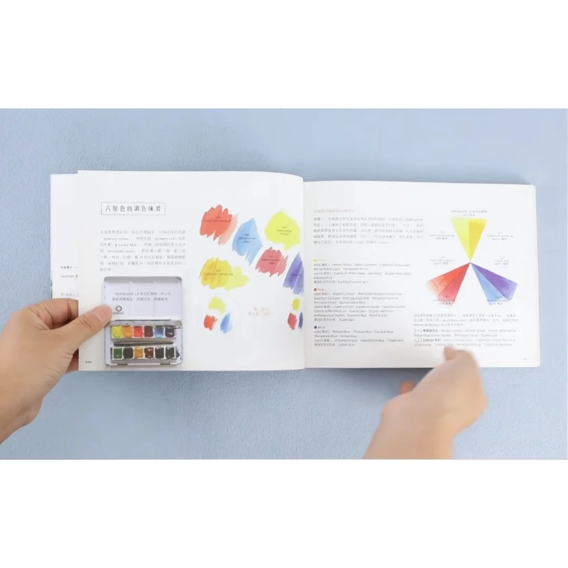 Watercolor Painting: 30 Lessons for Travel Sketching Art Watercolor Painting Techniques Tutorial Book Traditional Chinese view 2