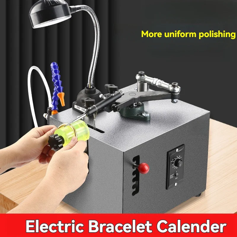 

Electric Jewelry Polishing Machine Bracelet Calender for Gold Silver Small Gold Bracelet Mirror Polishing Tool
