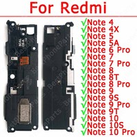 Buzzer Ringer For Redmi Note 8 8T 7 6 5 5A 4 4X 10 Pro 10S 9 9S 9T Loudspeaker Loud Speaker Sound Module Spare Parts