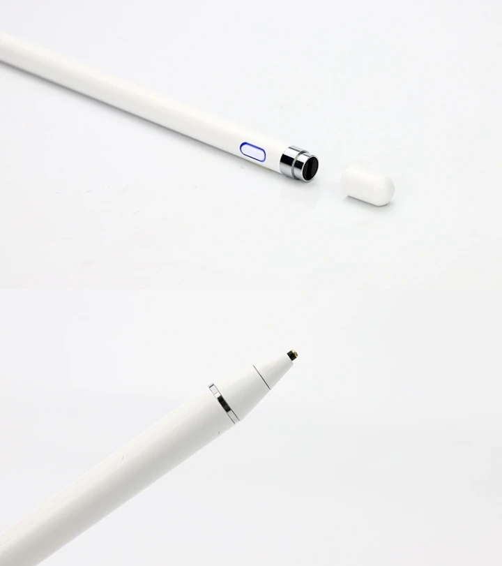 スマートスタイラス、ユニバーサル容量性ペン、長寿命、幅広い互換性。 磁気保護キャップが充電ポートを保護