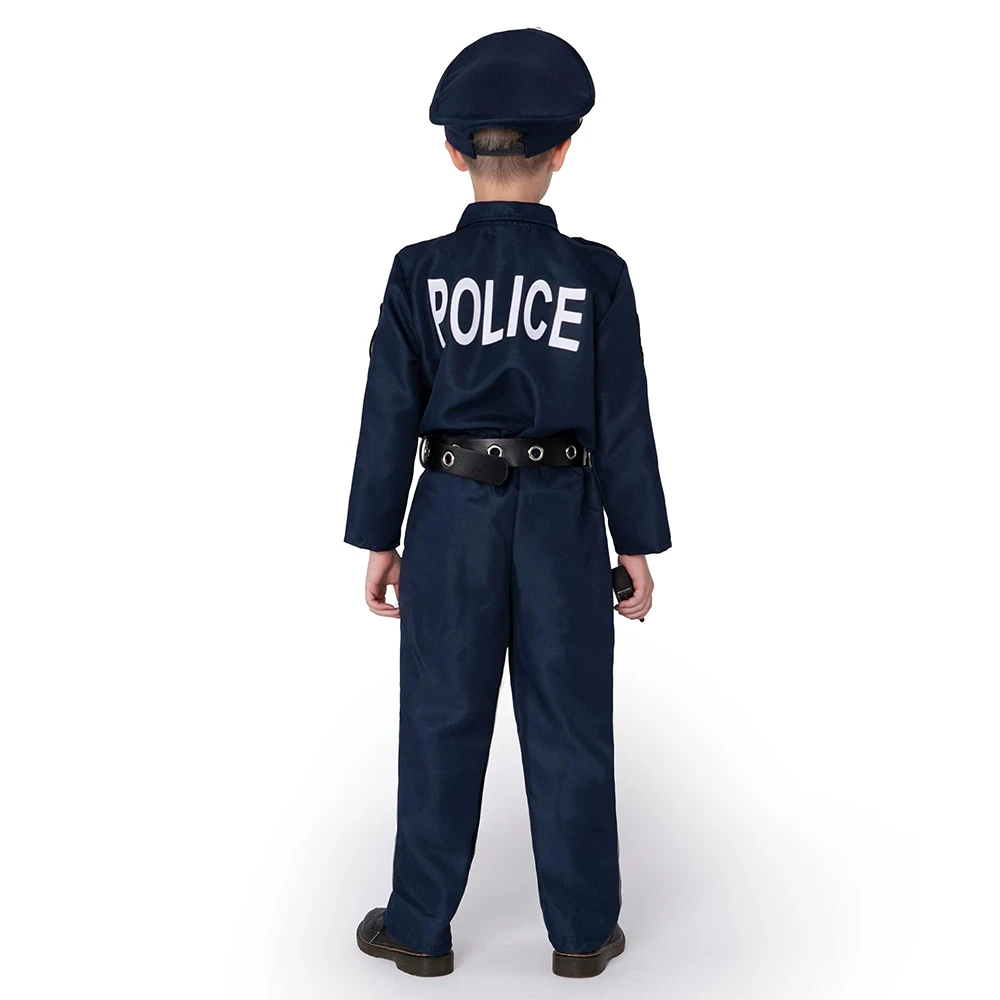 Deluxe Kids' Police Officer Costume 3