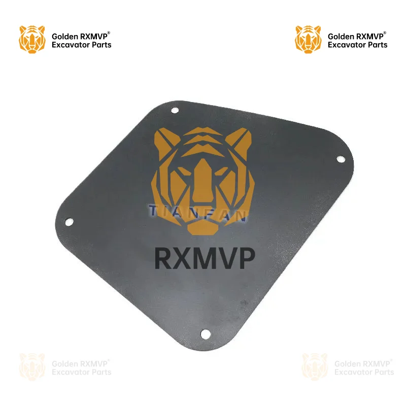 For Hitachi Zax60/70 Door Lock Cover Plate Lock Cover Plate Cab Cover Plate Iron Plate Excavator Accessories